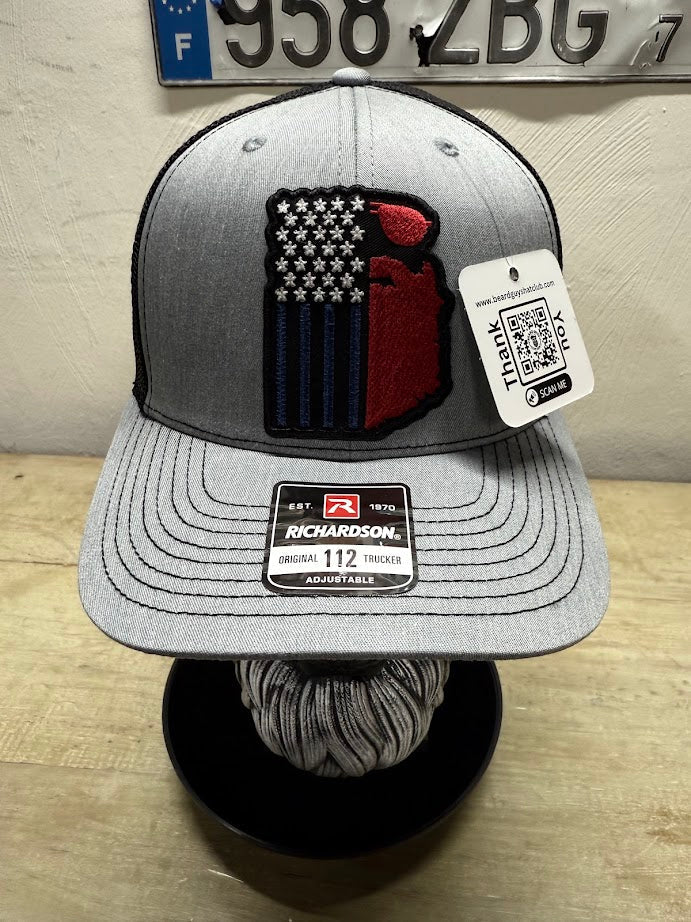 American Flag Trucker Hat