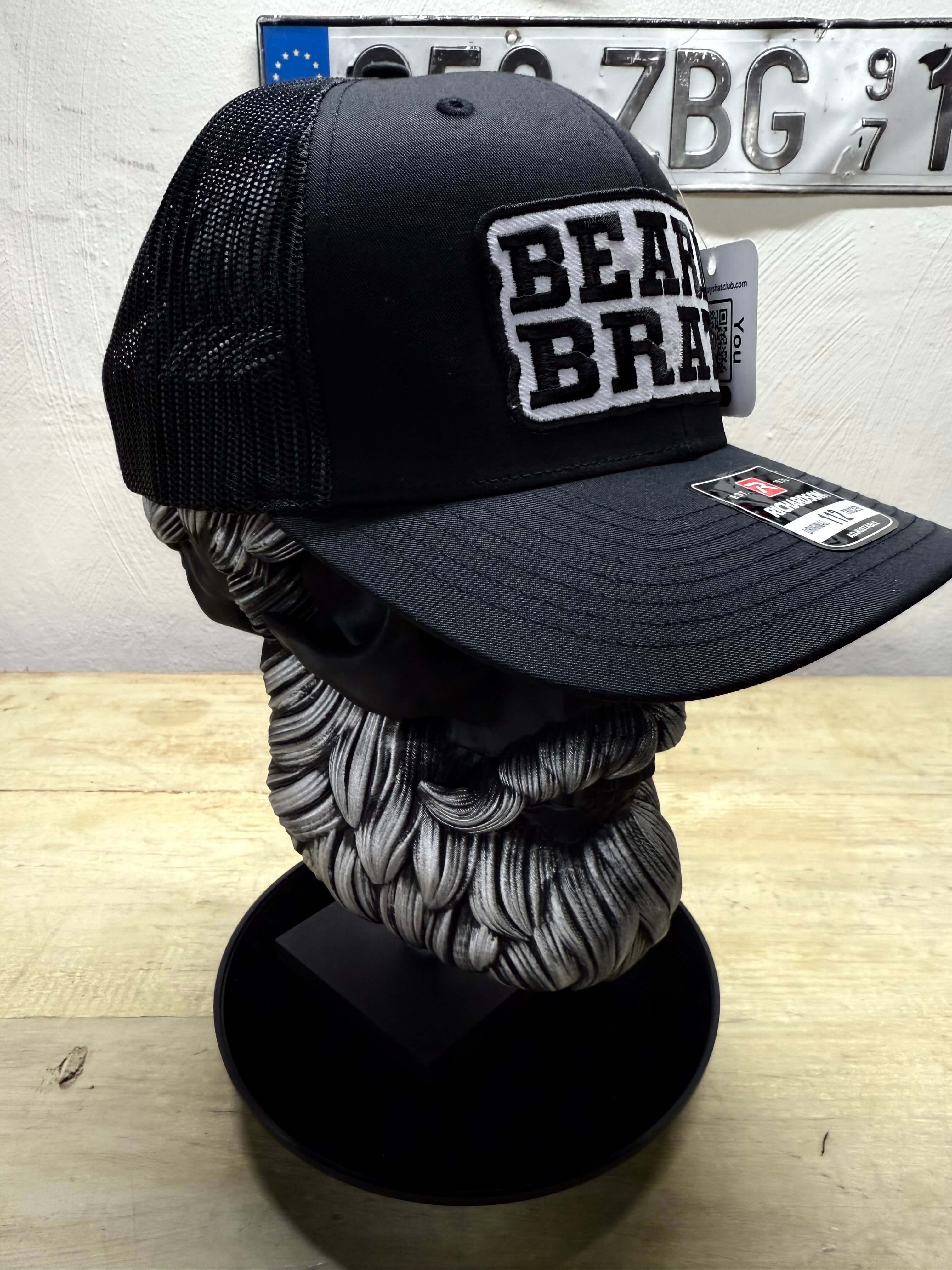 Beard Brat For The Lover Ladys Great Trucker Hat Side1