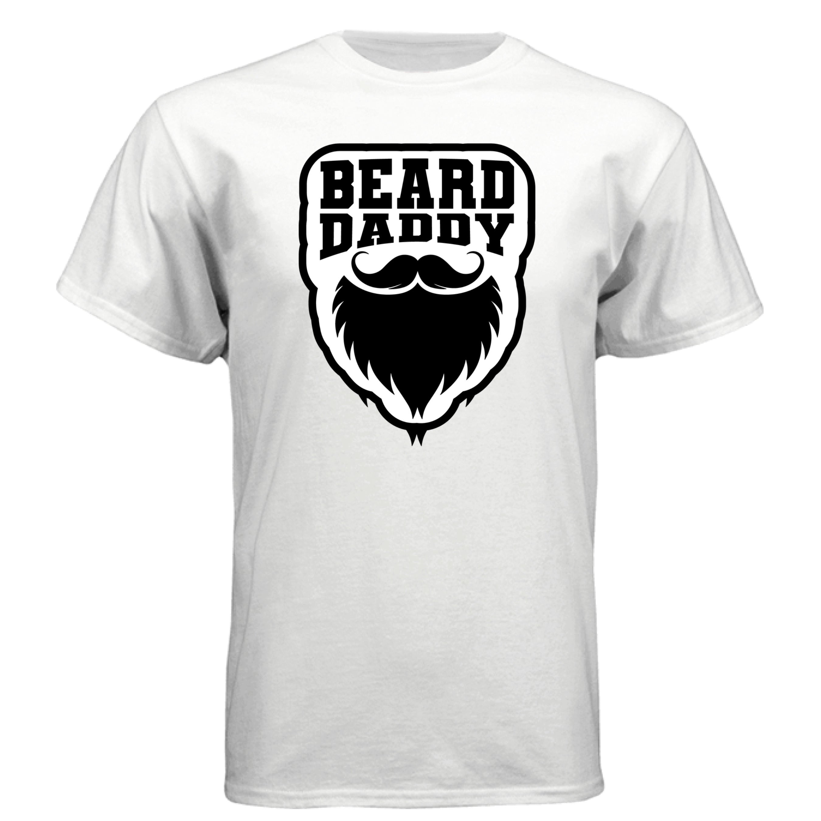 Beard Daddy Funny T Shirt For The Bearded Dad- FRONT