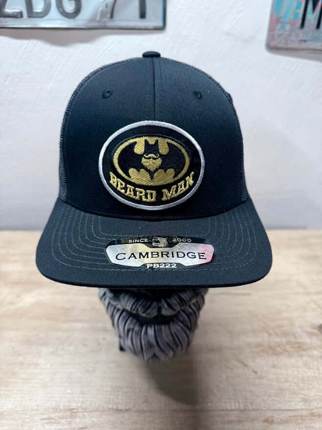 Beard Man Inspired Batman Trucker Hat for Men