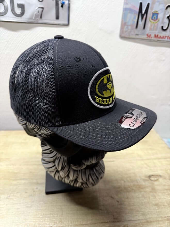 Beard Man Inspired Batman Trucker Hat for Men Side 2