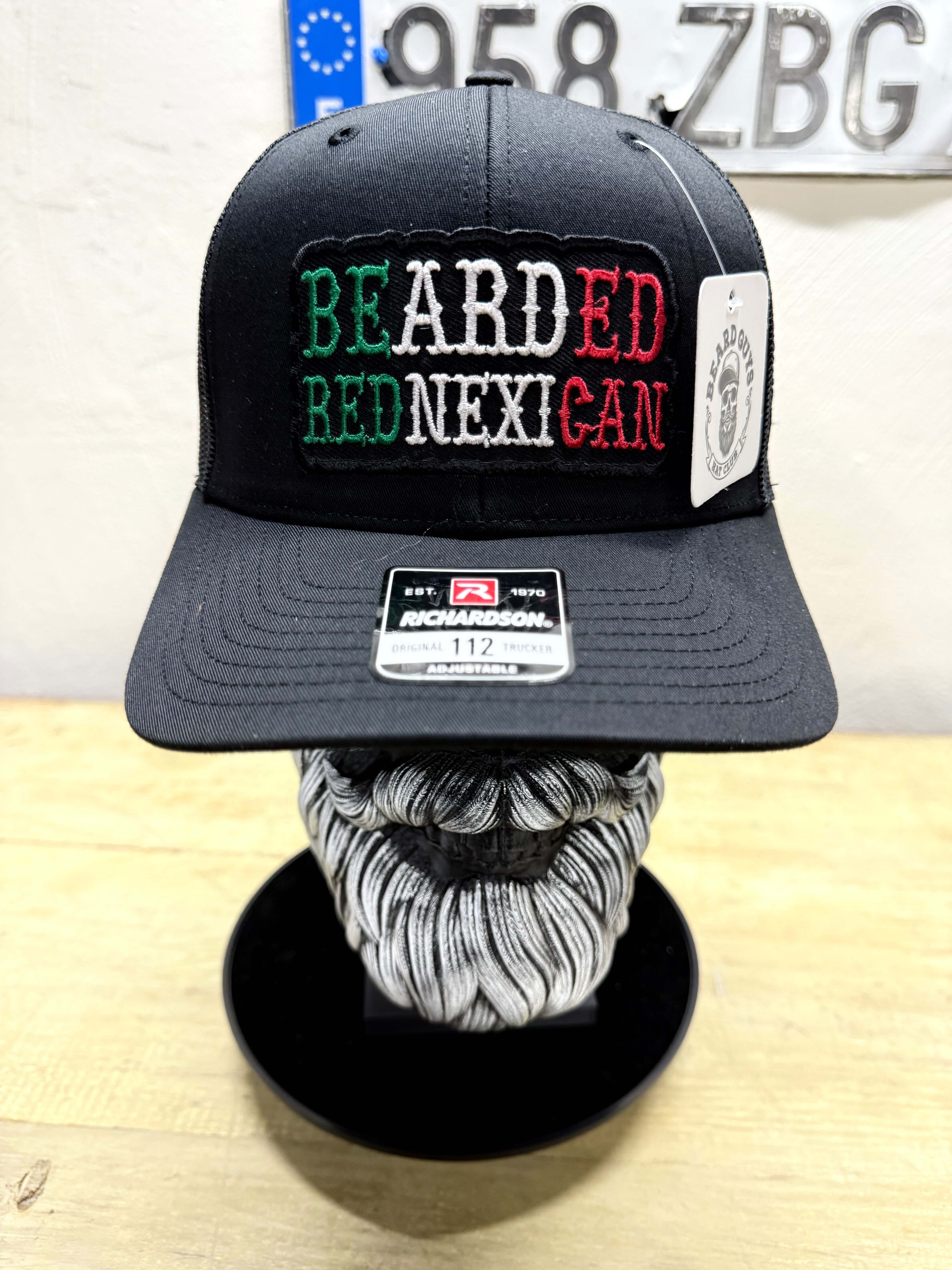 Bearded Rednexican Trucker Richardson Hat