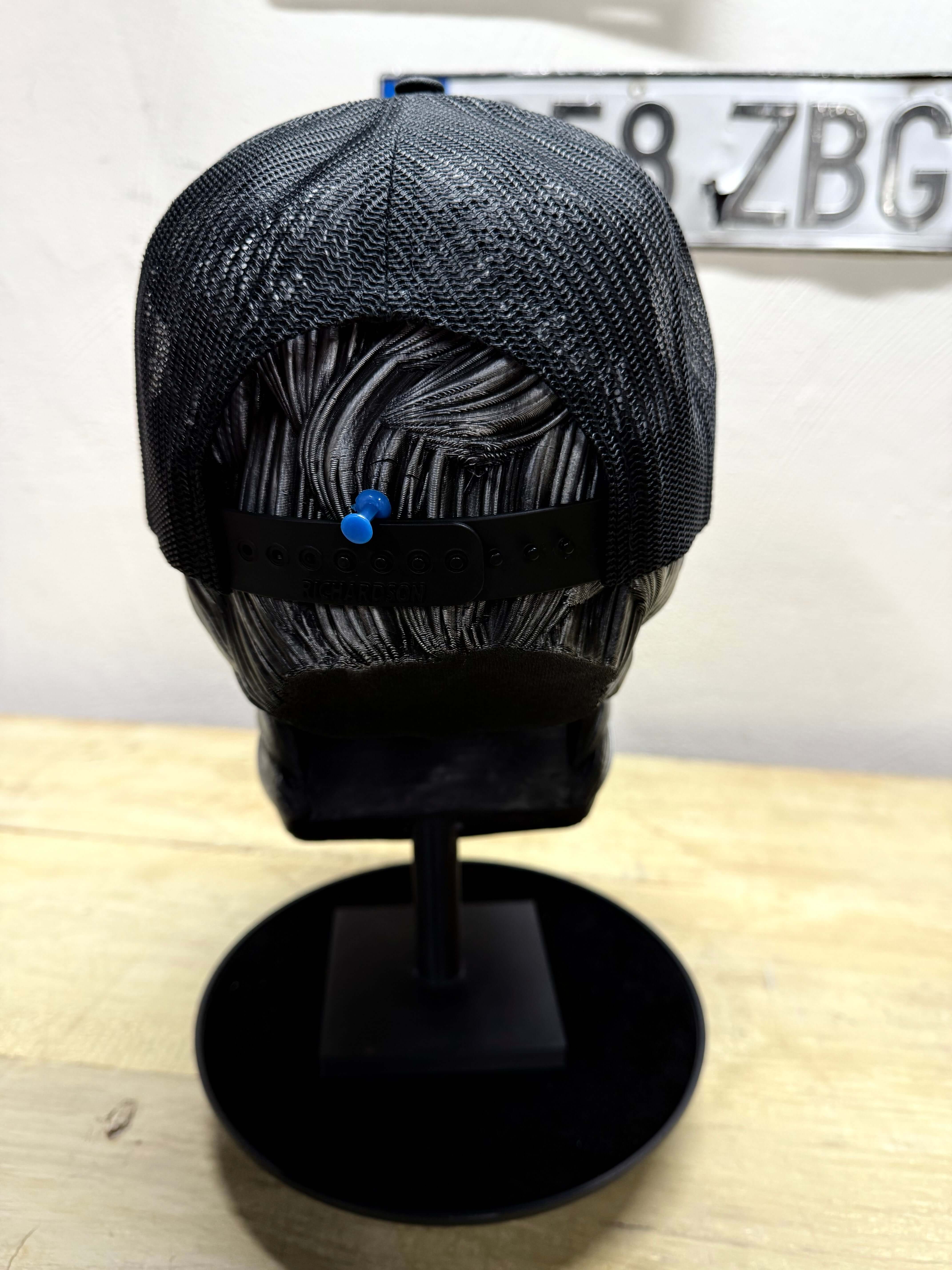 Bearded Rednexican Trucker Richardson Hat side 2