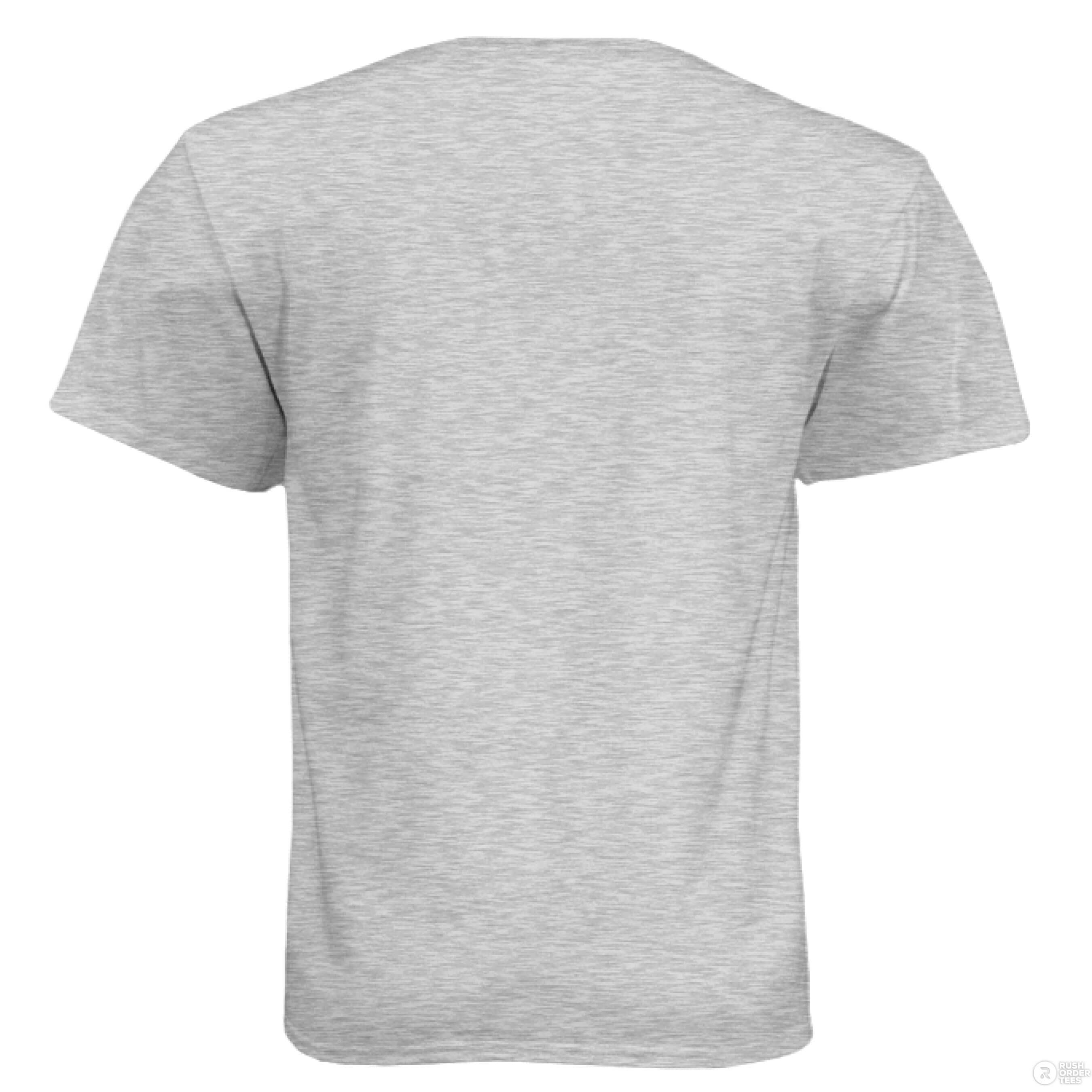 Bearded USA Flag Hanes Tee Shirt ASH - BACK