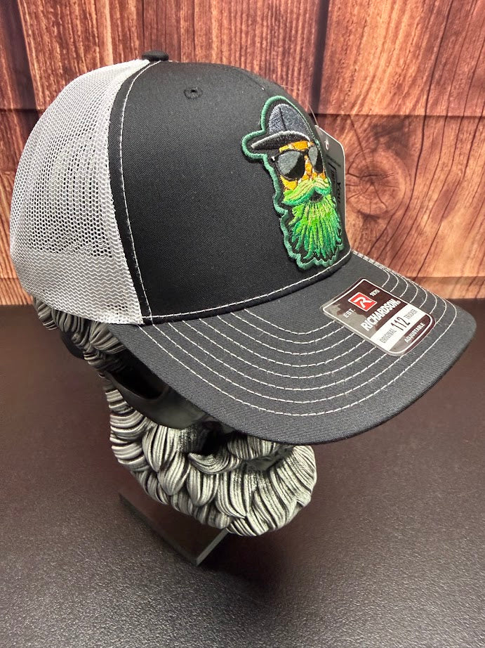 Bearded Upside Down Pineapple Richardson Trucker Hat