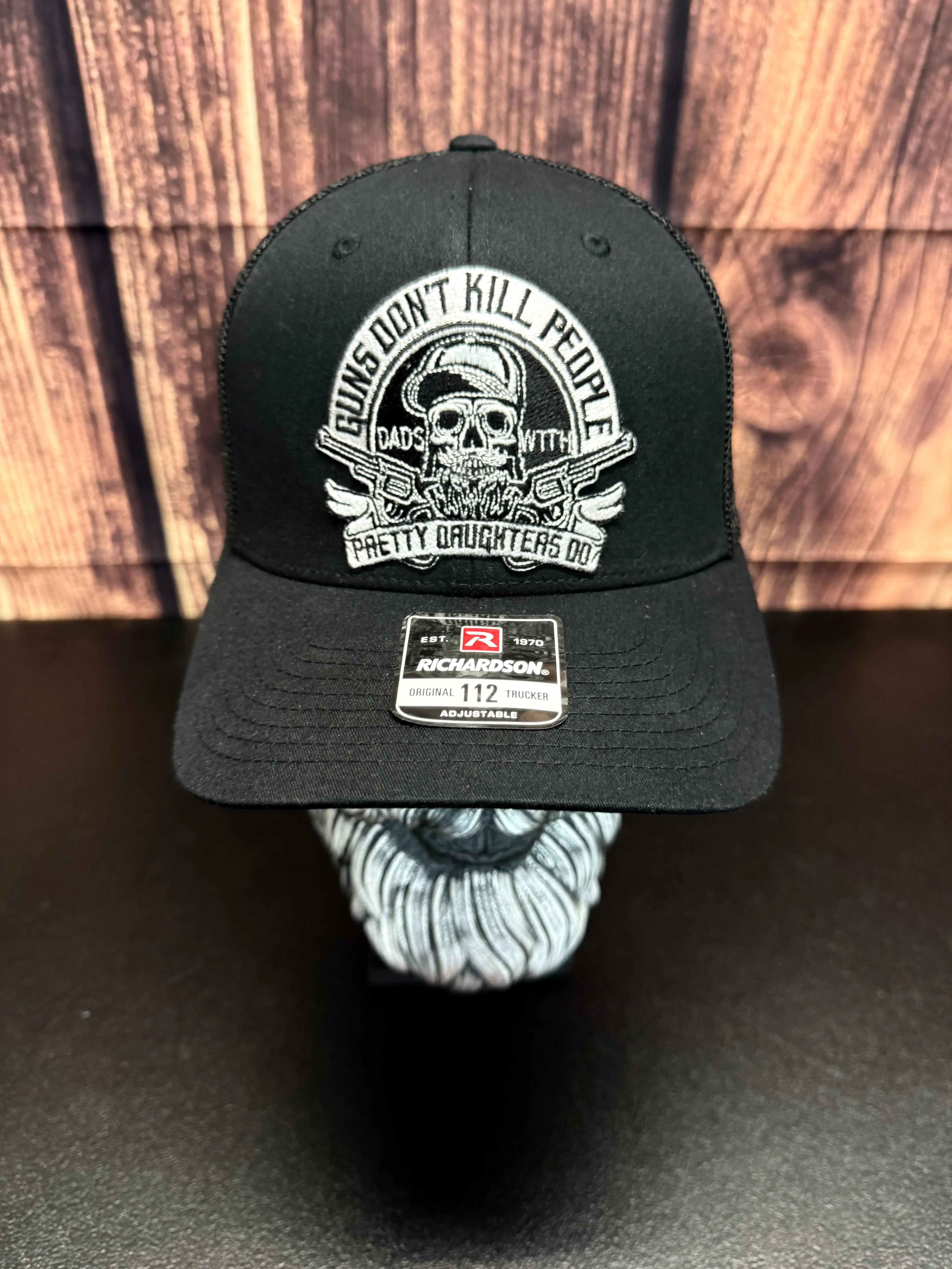 Dad And Guns Trucker Hat - Perfect Gift for Fathers