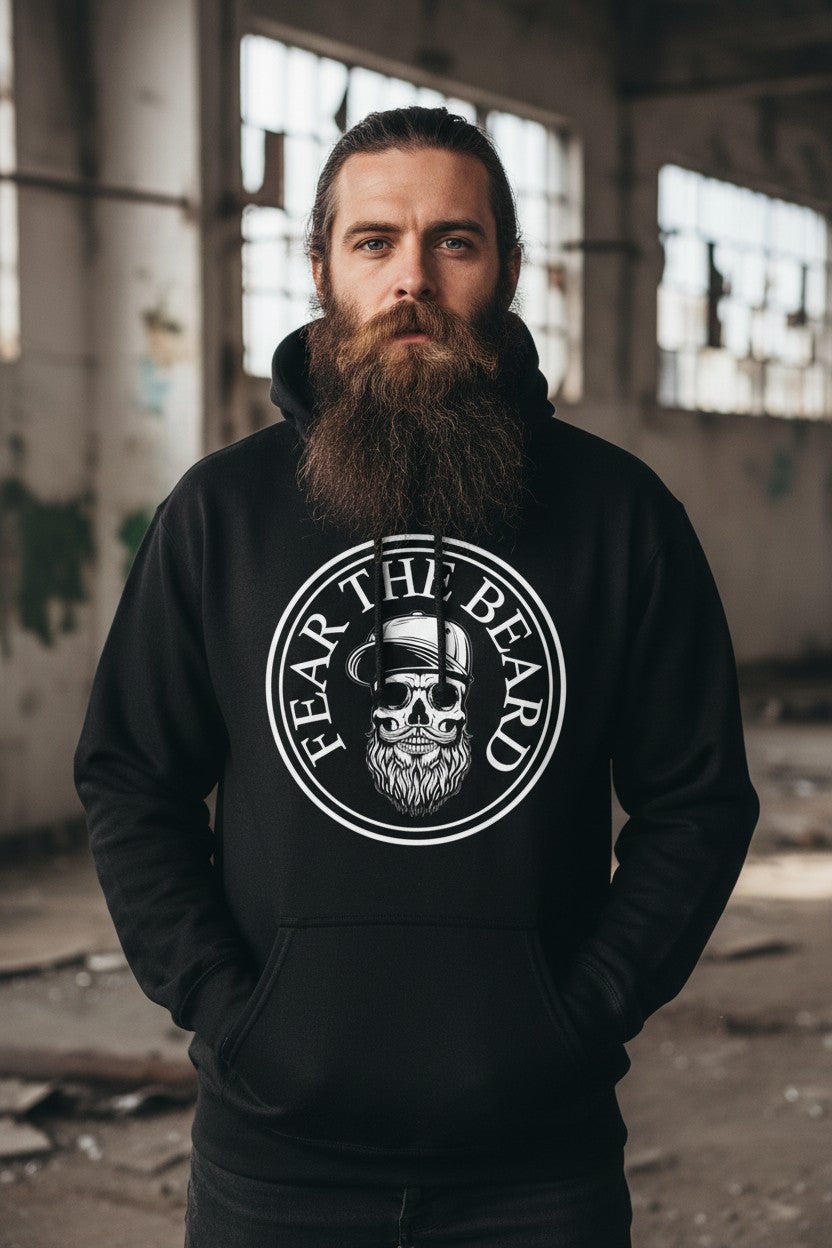 Fear The Beard Hoodie Perfect Gift for Beard Lovers