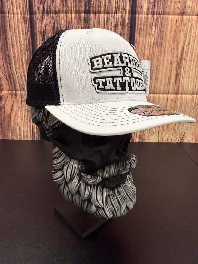 Bearded And Tattooed Trucker Hat For Guys With Beards Beard Guys Hat Club
