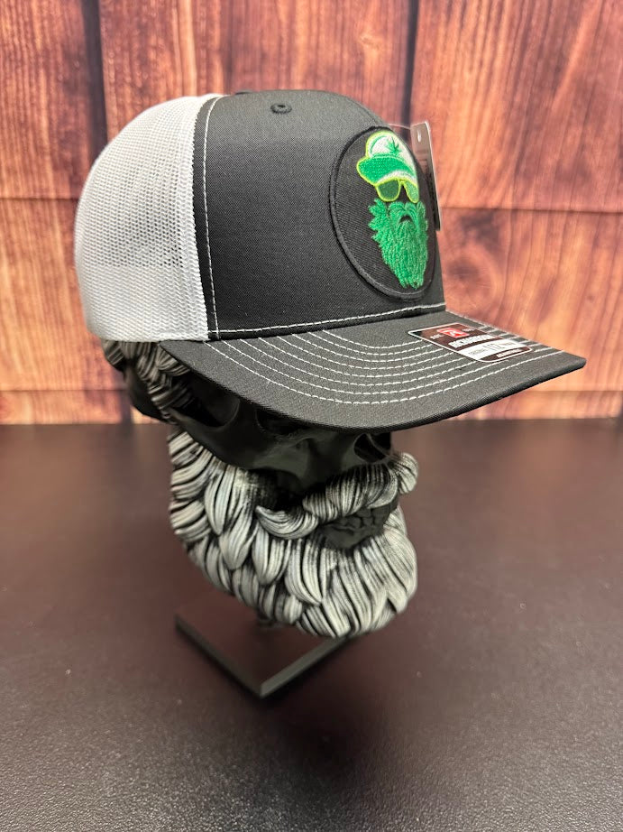 Weed Man Beard Trucker Hat – Fun Gift for Beard Lovers Beard Guys Hat Club