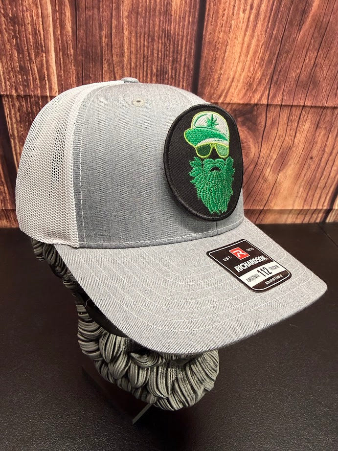 Weed Man Beard Trucker Hat – Fun Gift for Beard Lovers