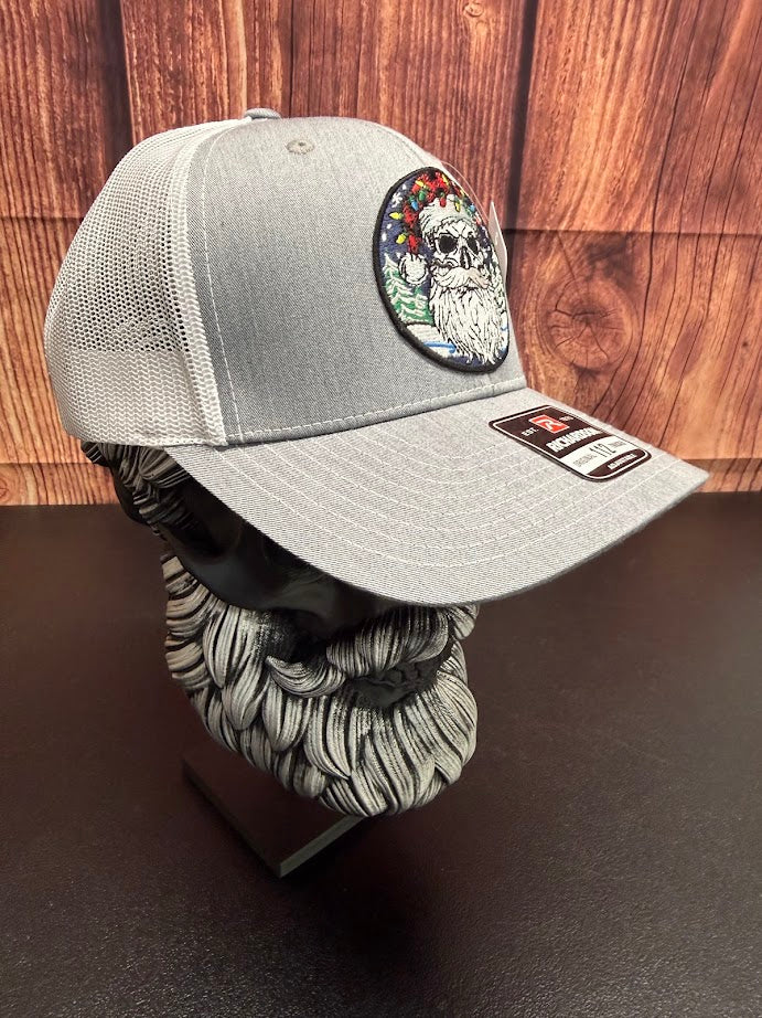 bearded santa skull hatbearded santa skull hat