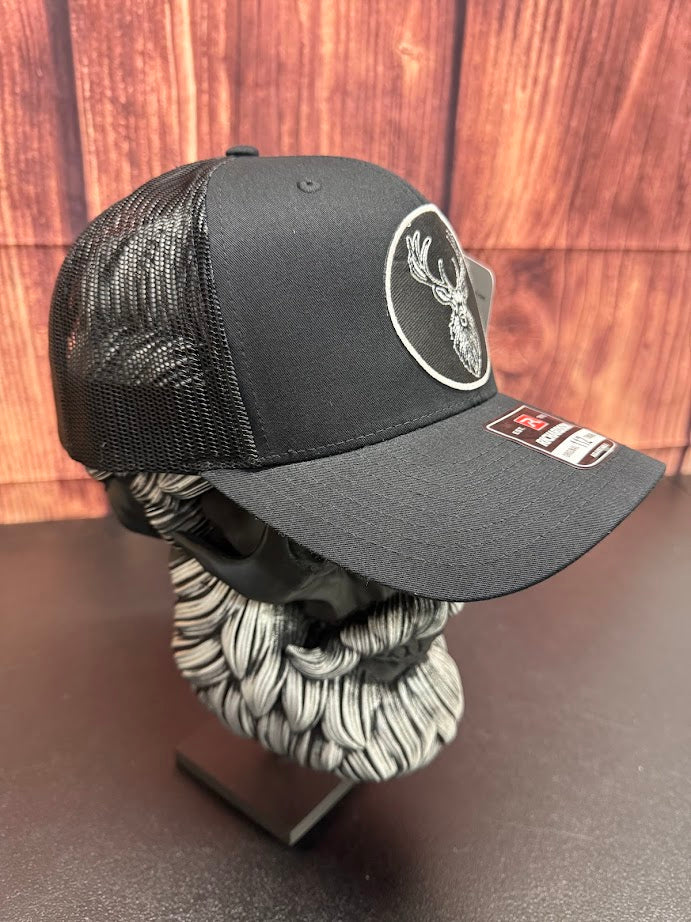 Bearded Buck Deer Hunting Richardson Trucker Hat