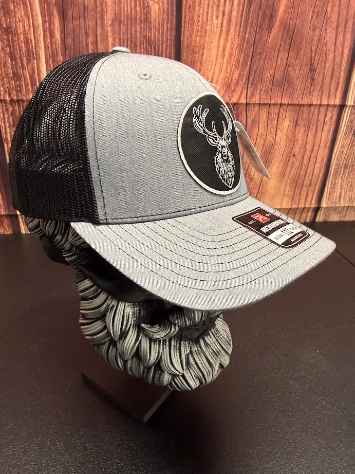 Bearded Buck Deer Hunting Richardson Trucker Hat