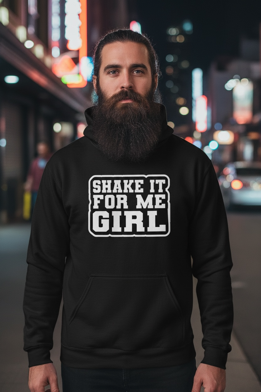 Shake It for Me Girl Hoodies Bold Statement for Confident Style