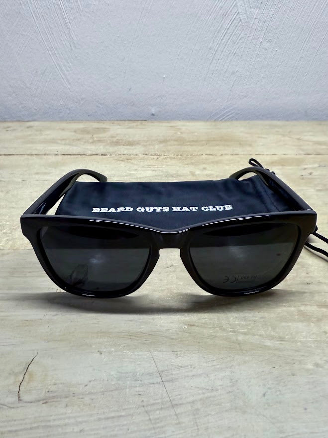 Sunglass Black on Black Beard Guys Hat Club