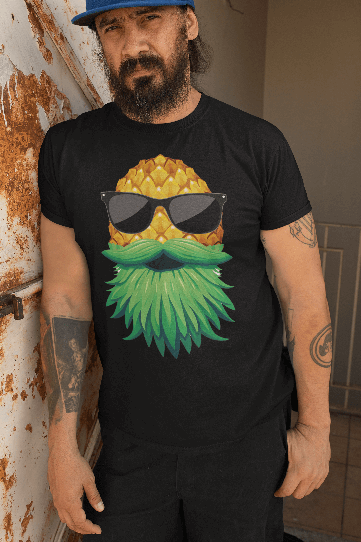 Upside Down Pineapple Hames Tee Shirt Play Well With Others